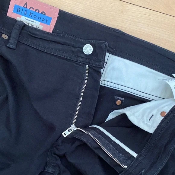 Acne Studios Bla Konst Max Stay Black Slim - Picture 10 of 14